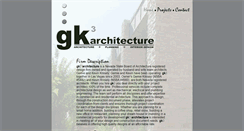 Desktop Screenshot of gk3architecture.com