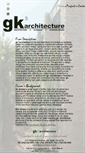 Mobile Screenshot of gk3architecture.com